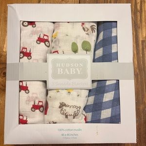 Hudson Baby Swaddle Blankets